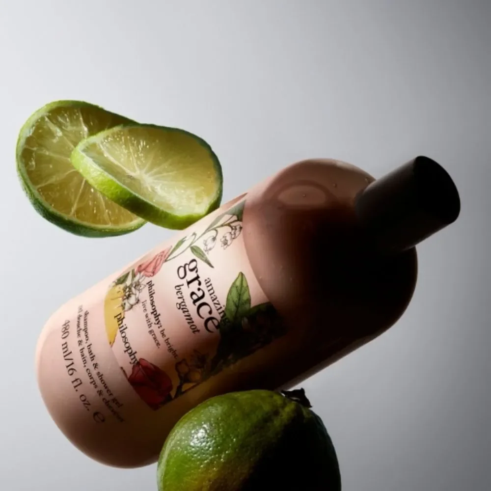 Philosophy‎ Amazing Grace Bergamont Shampoo, Bath,& Shower  Gel